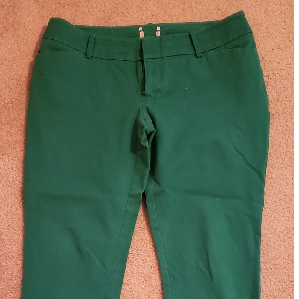 Green Stretchy Pants - 10